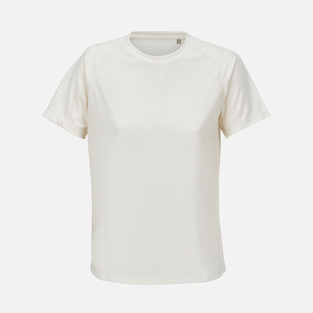 Футболка спортивная женская Vortex Women, молочно-белая, размер XXL