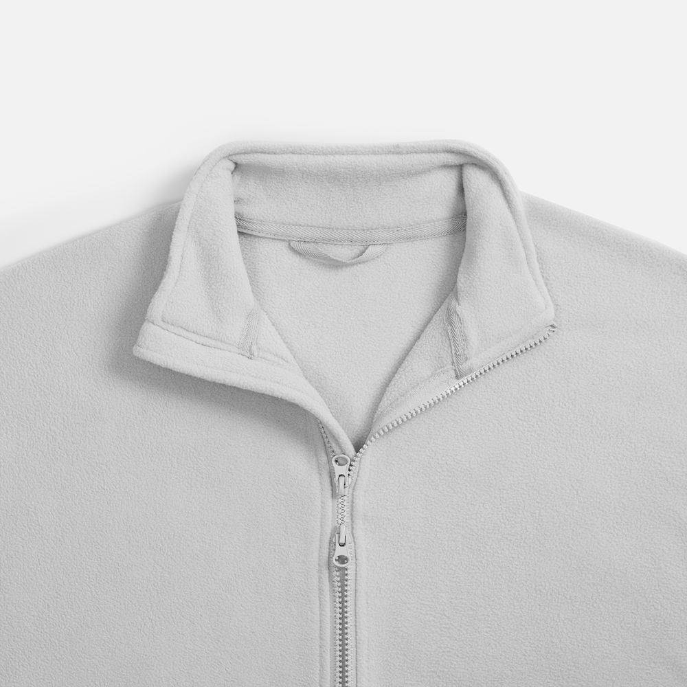 Куртка флисовая унисекс Nebo, светло-серая, размер S