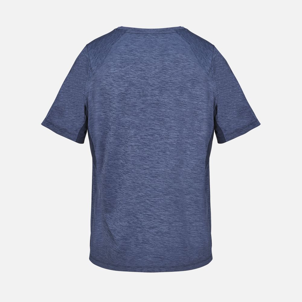 Футболка спортивная унисекс Storm, темно-синий меланж, размер M