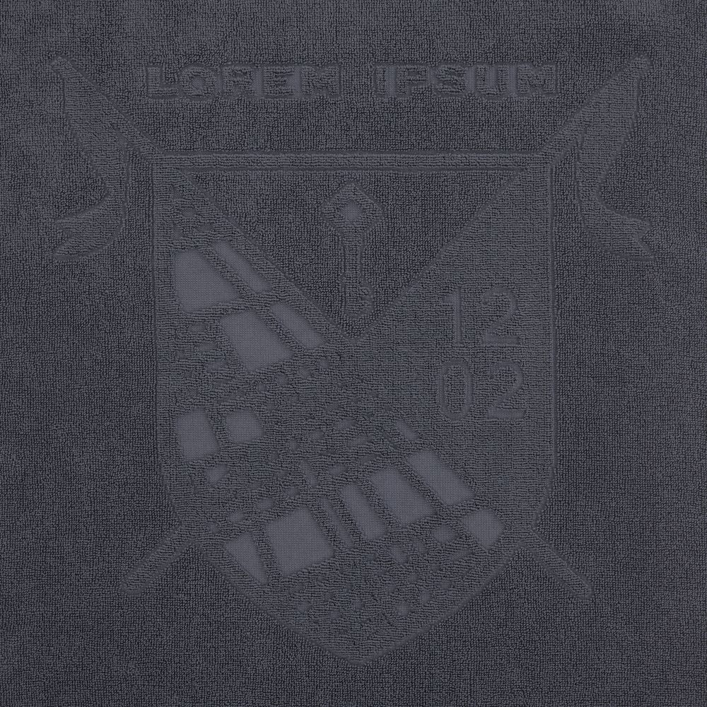 Полотенце на заказ Surpass с рельефным логотипом, большое