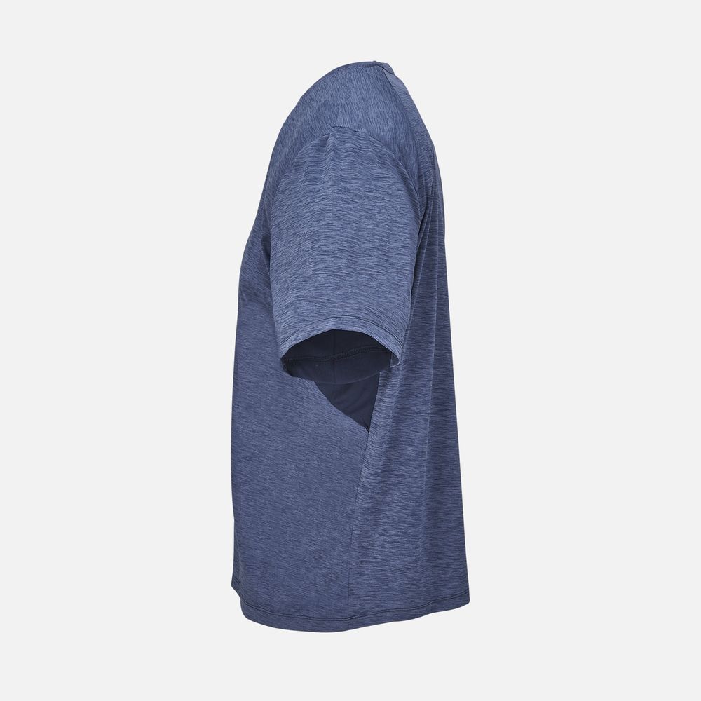 Футболка спортивная унисекс Storm, темно-синий меланж, размер M