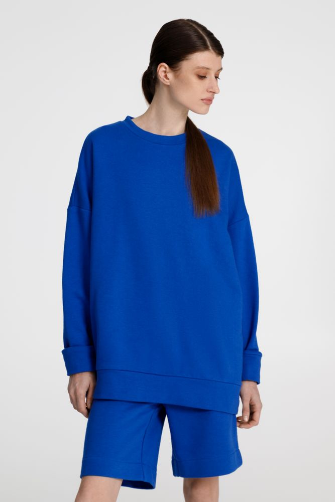 Свитшот унисекс S2, синий, размер M/L