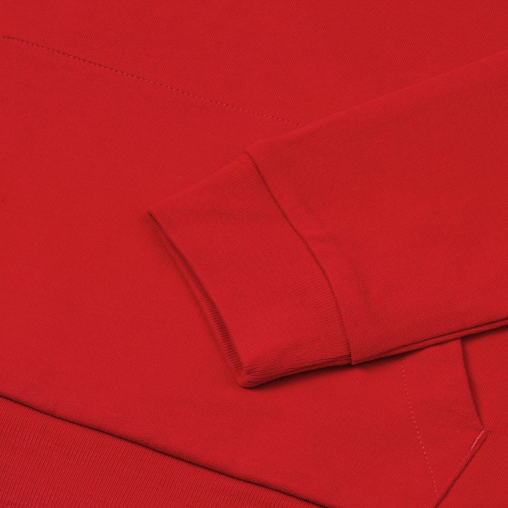 Толстовка на молнии с капюшоном Unit Siverga красная, размер S