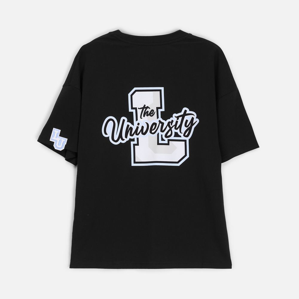 Футболка унисекс T3, черная, размер XS/S