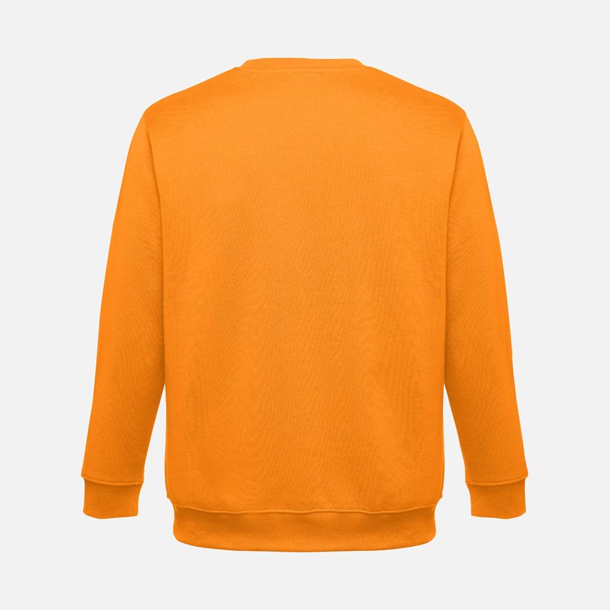 Свитшот унисекс Delta, оранжевый, размер M