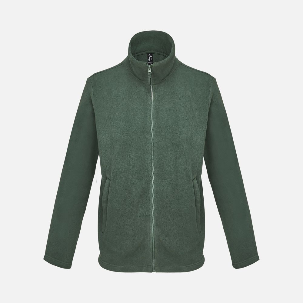 Куртка флисовая унисекс Nitro, зеленая, размер XXL