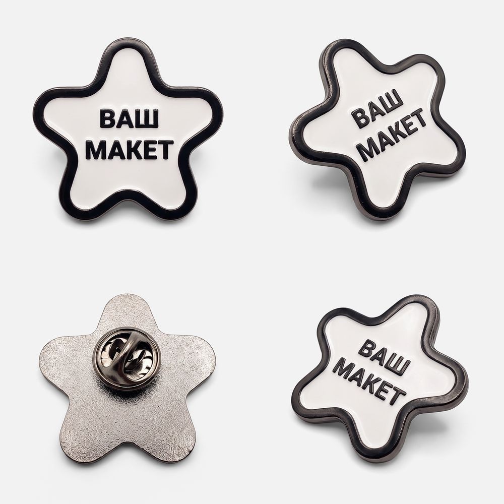 Значок металлический Pingo под заказ, L