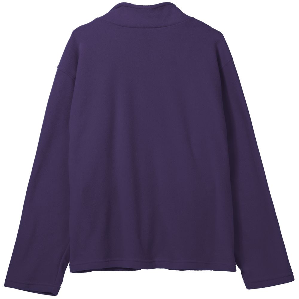 Куртка флисовая унисекс Manakin, фиолетовая, размер XL/XXL