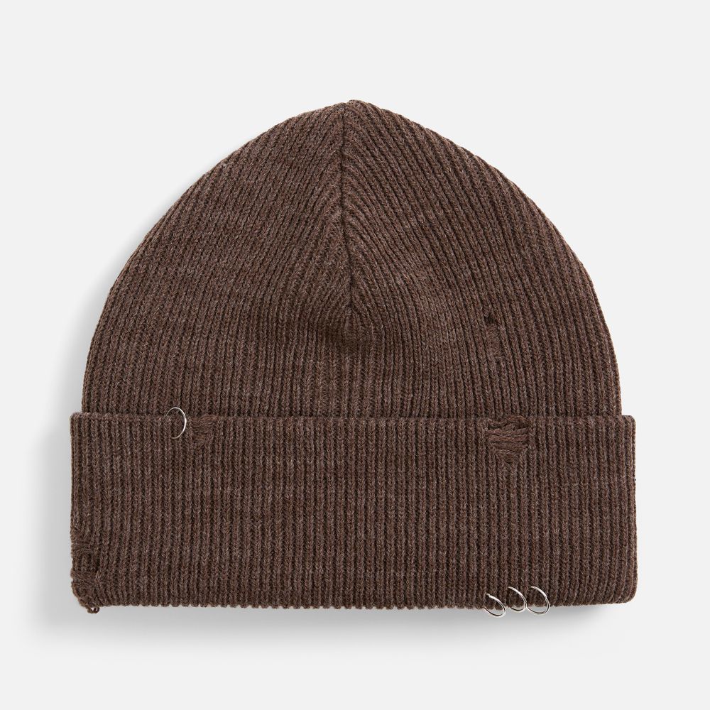 Шапка Ribelle, коричневый меланж