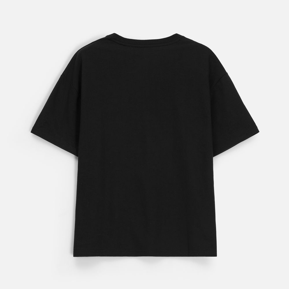 Футболка унисекс Durington, черная, размер XS/S