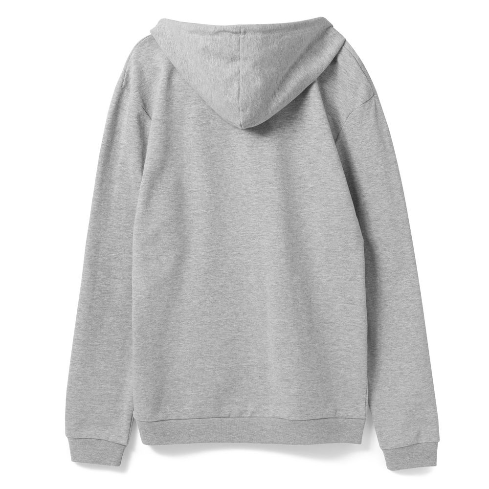 Толстовка с капюшоном унисекс Hoodie, серый меланж, размер 4XL