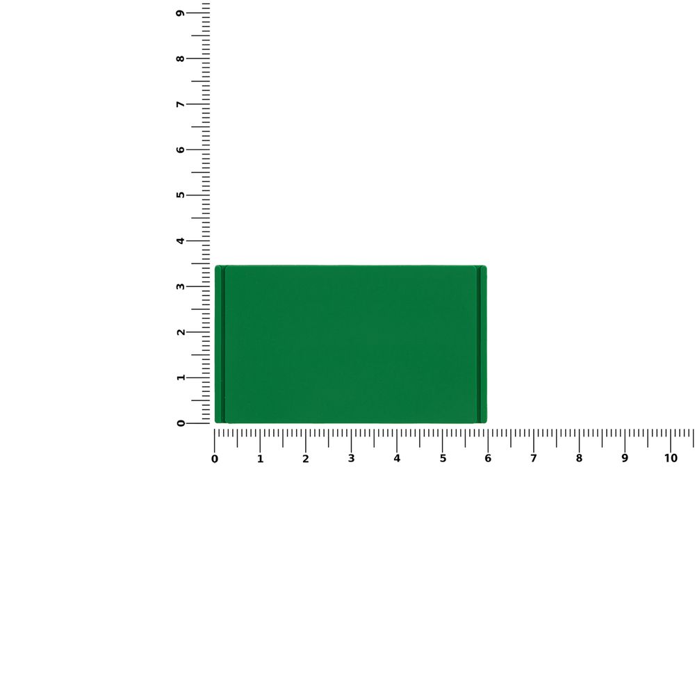 Лейбл из ПВХ Dzeta, M, зеленый