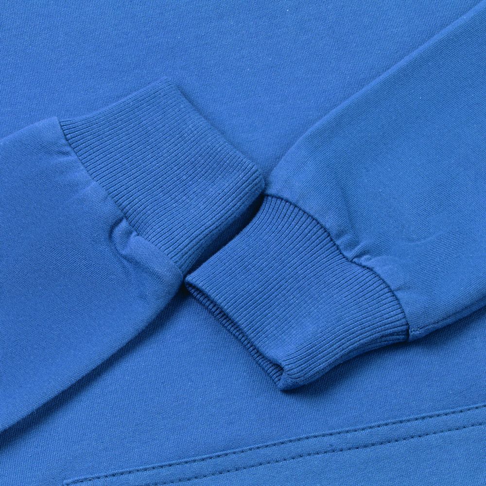 Толстовка с капюшоном Unit Kirenga ярко-синяя, размер 3XL