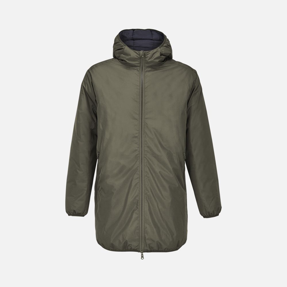 Куртка-парка унисекс Reverse, темный хаки, размер XS