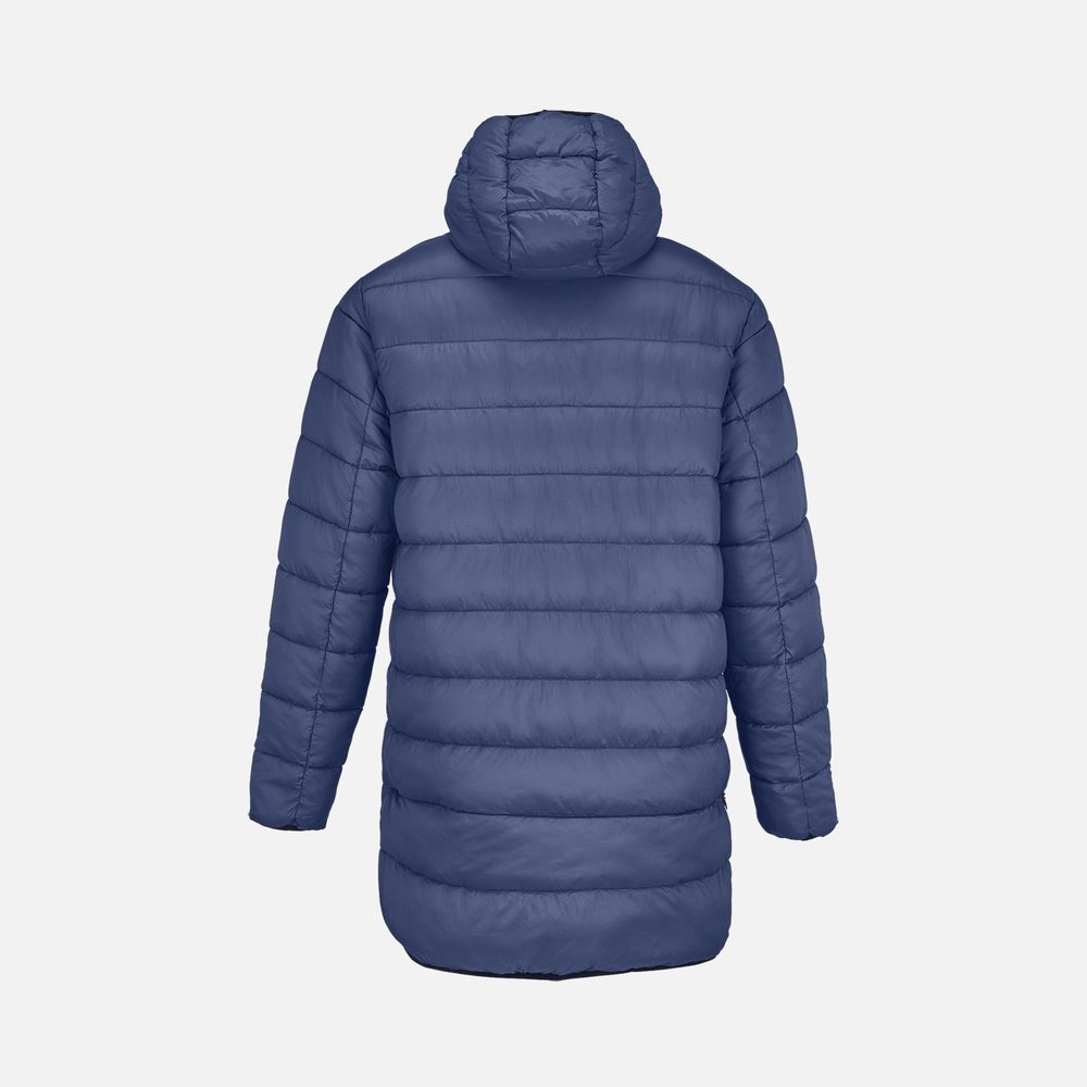 Куртка-парка унисекс Reverse, темно-синяя, размер XL