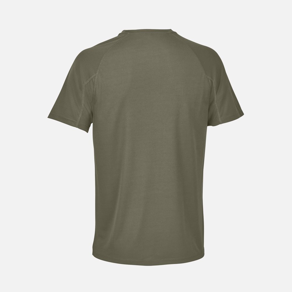 Футболка спортивная унисекс Vortex, темный хаки, размер XL