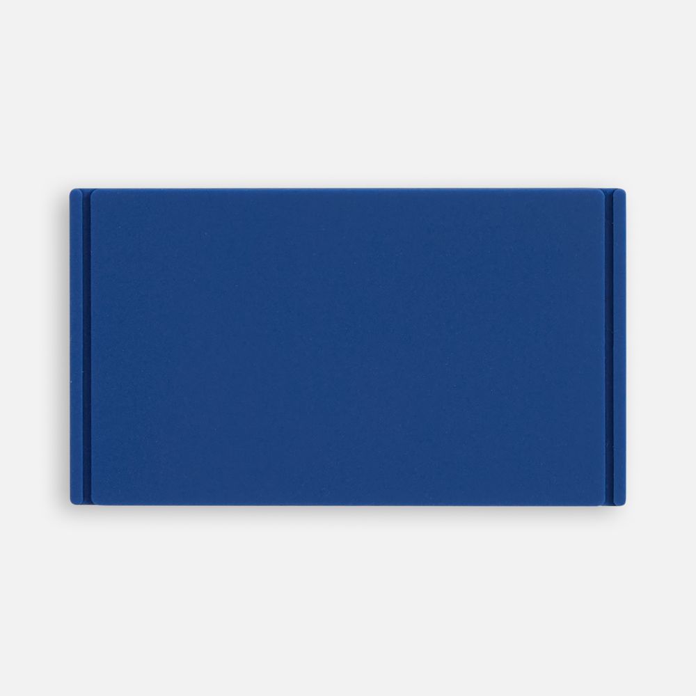 Лейбл из ПВХ Dzeta, M, синий