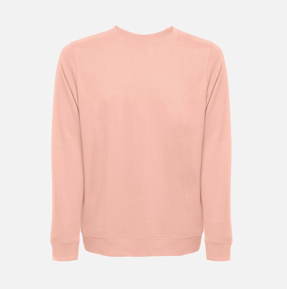 Свитшот унисекс Colombo, розовый (лососевый), размер M