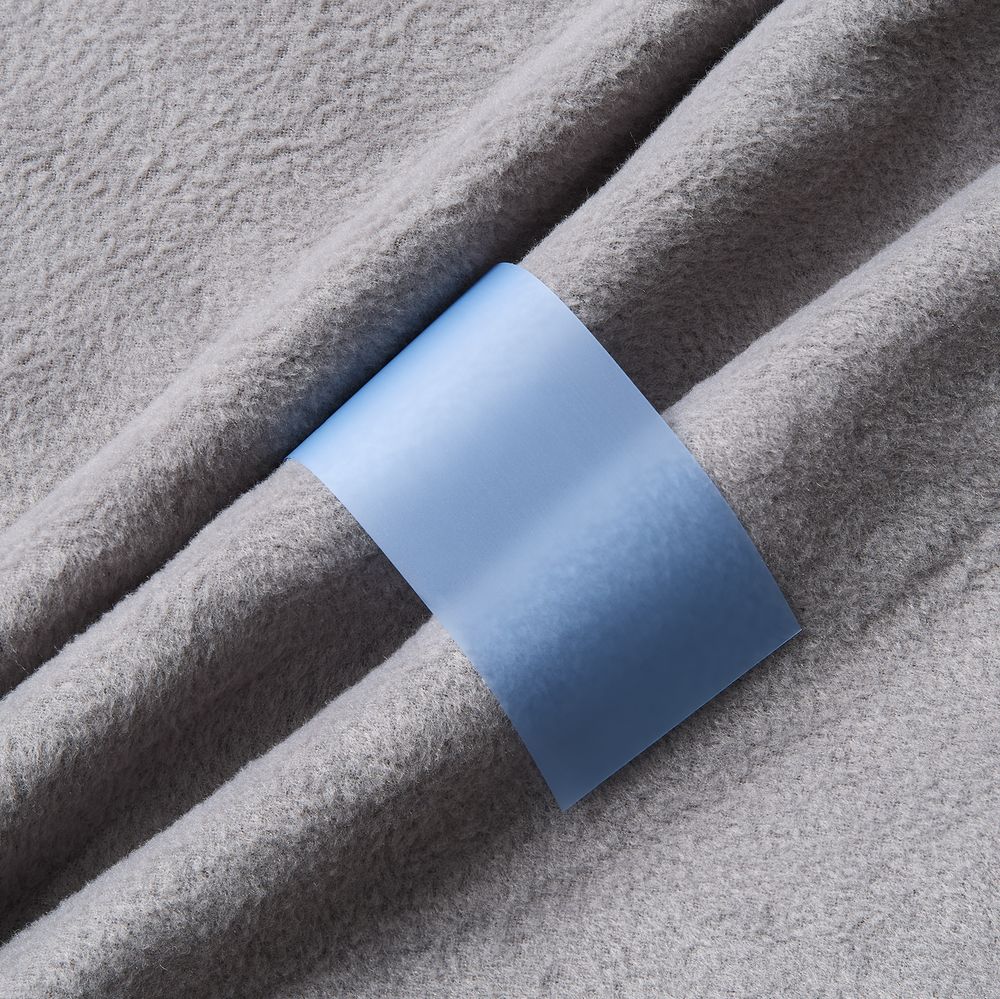 Лента силиконовая Biguna 50 S, прозрачная голубая, 10 см