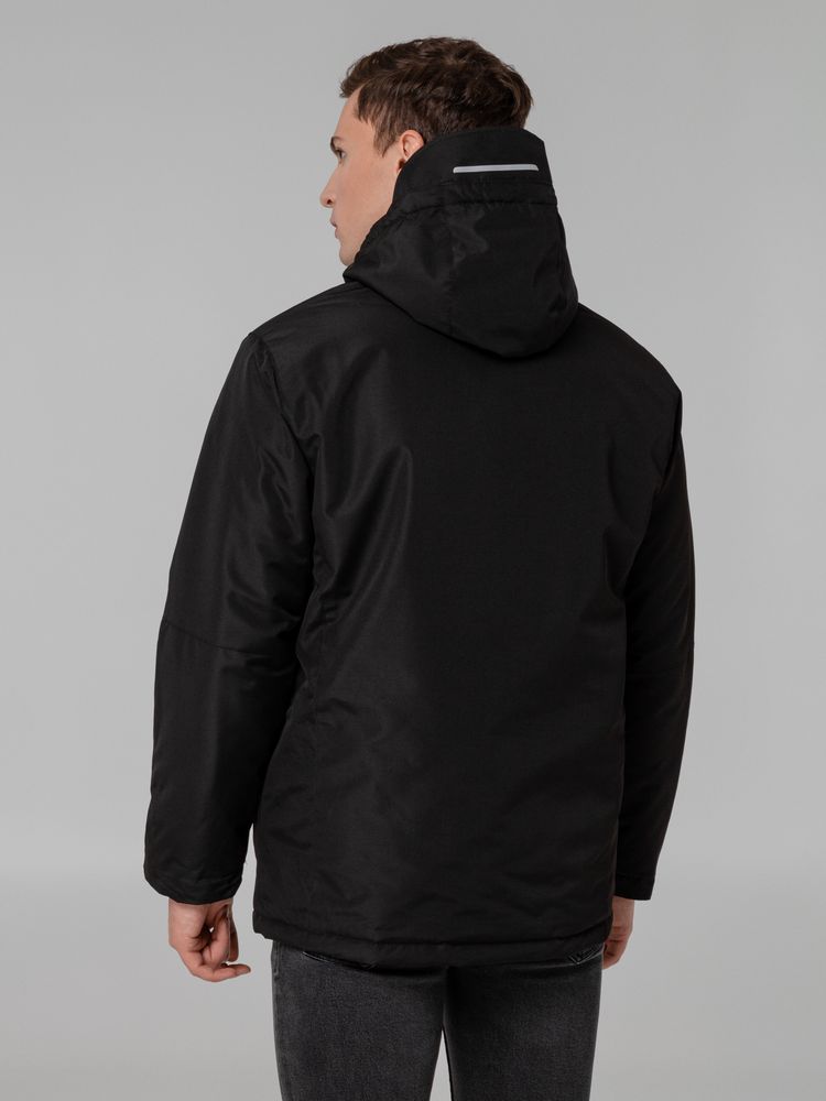 Куртка с подогревом Thermalli Pila, черная, размер XXL