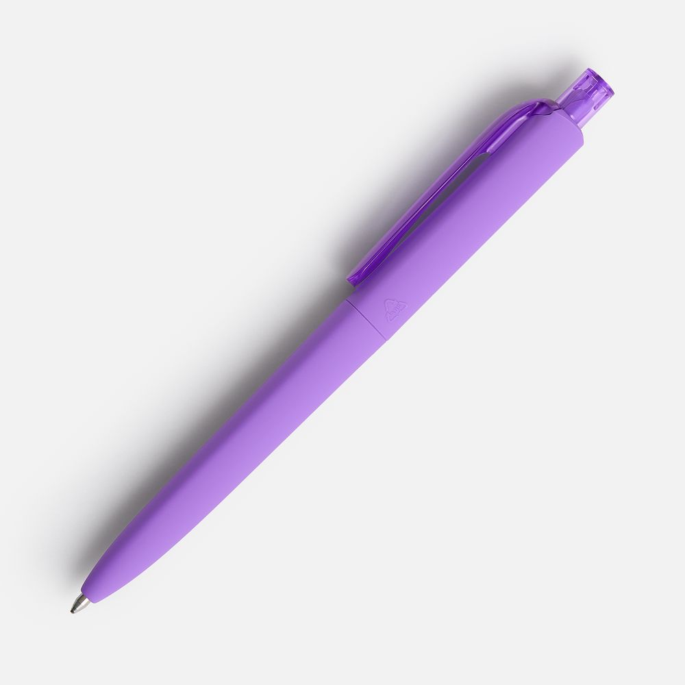 Ручка шариковая Prodir DS8 PRR-T Soft Touch, фиолетовая