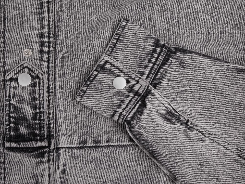 Куртка джинсовая O2, серая, размер XL/XXL
