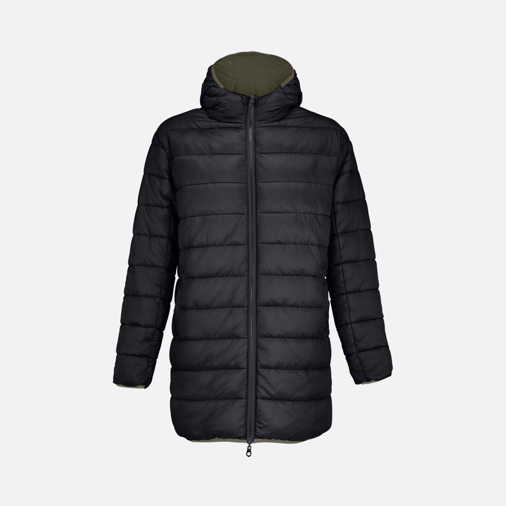 Куртка-парка унисекс Reverse, темный хаки, размер XS