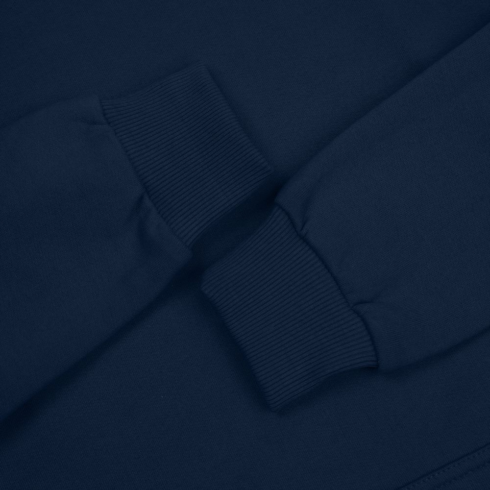 Толстовка с капюшоном Unit Kirenga Heavy темно-синяя, размер L