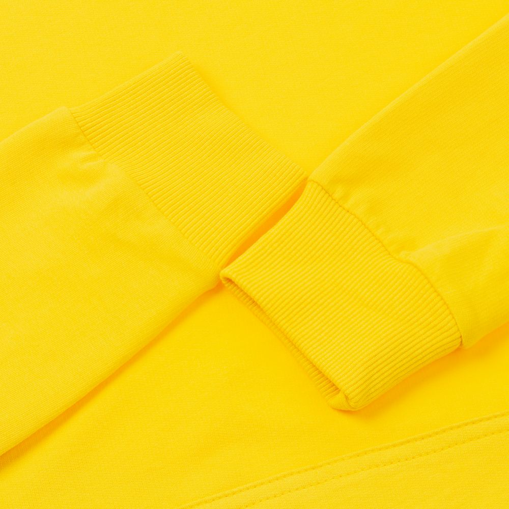 Толстовка с капюшоном Unit Kirenga желтая, размер XL