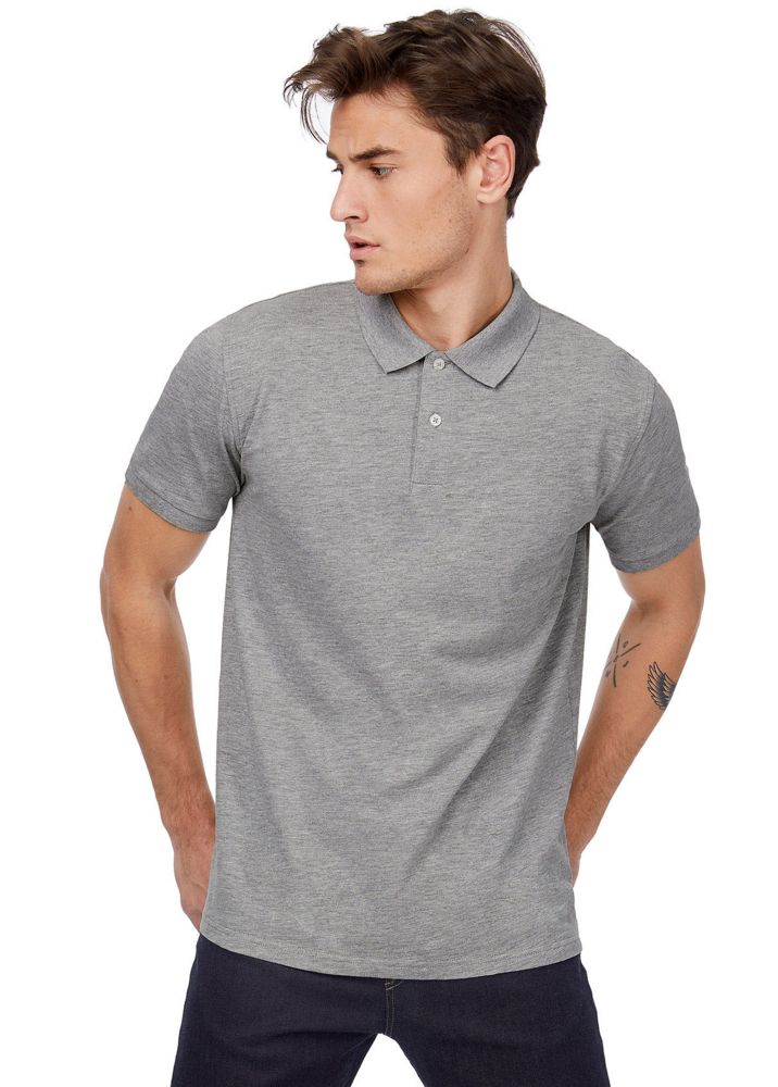Рубашка поло мужская Inspire бирюзовая, размер M