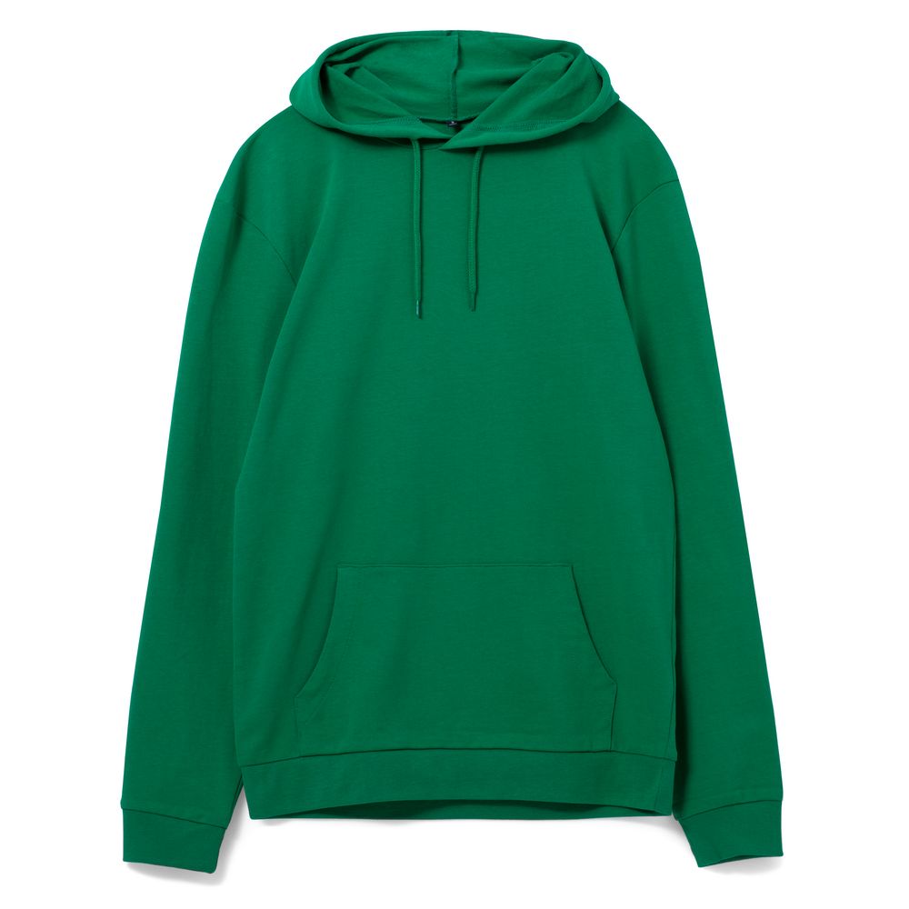 Толстовка с капюшоном унисекс Hoodie, зеленая, размер 3XL