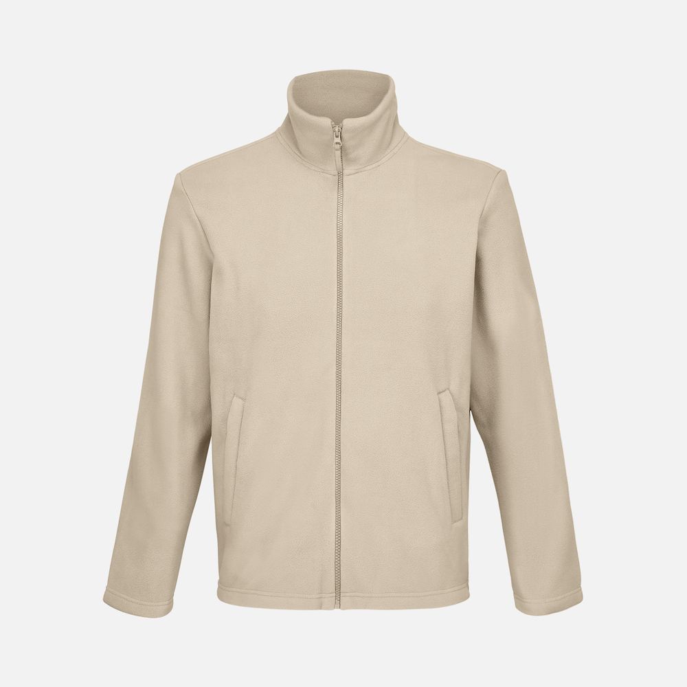 Куртка флисовая унисекс Nitro, серо-бежевая, размер S