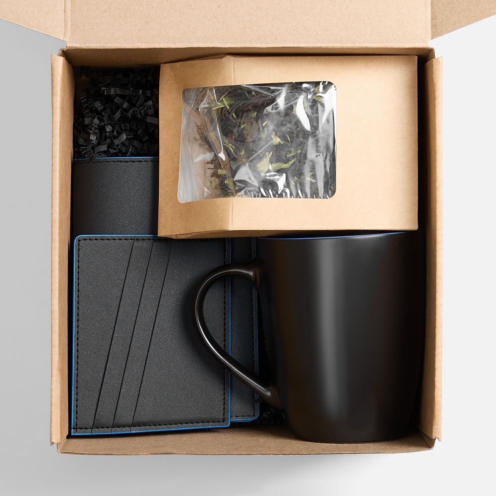 Набор Multimo Tea, черный с синим