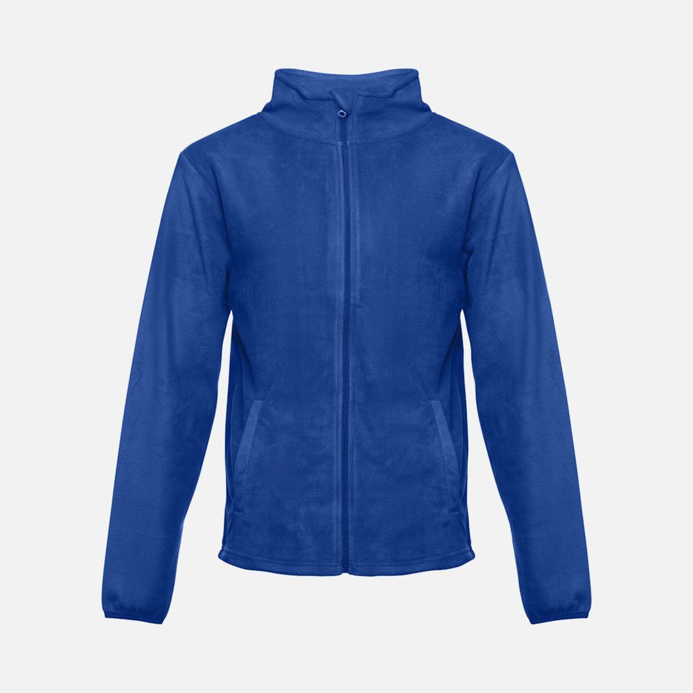 Куртка флисовая мужская Helsinki, ярко-синяя, размер L