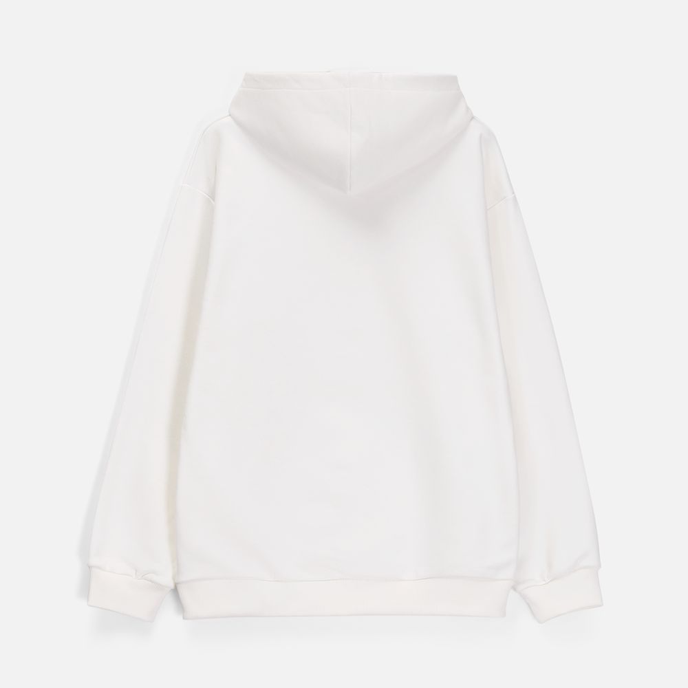 Худи унисекс оверсайз Songo, молочно-белое, размер XS/S