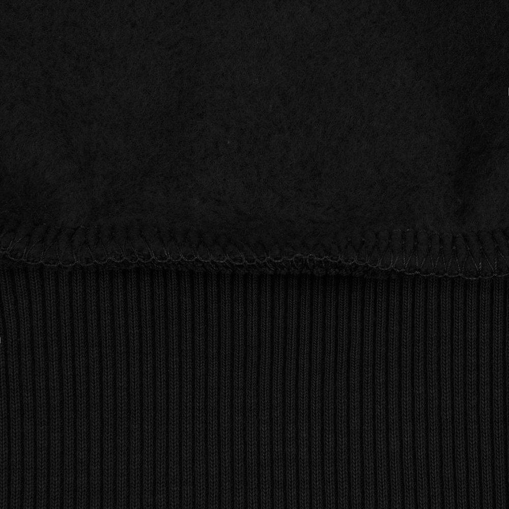 Толстовка на молнии с капюшоном Unit Siverga Heavy черная, размер M