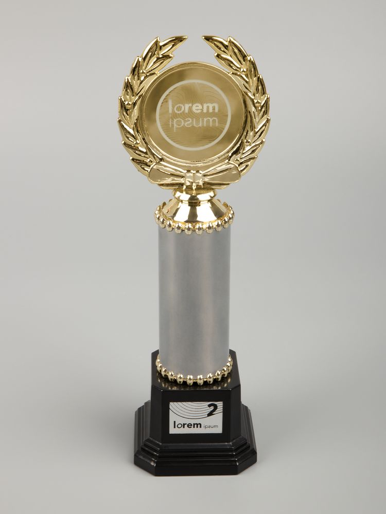 Стела EnterPrize, средняя, серебристая