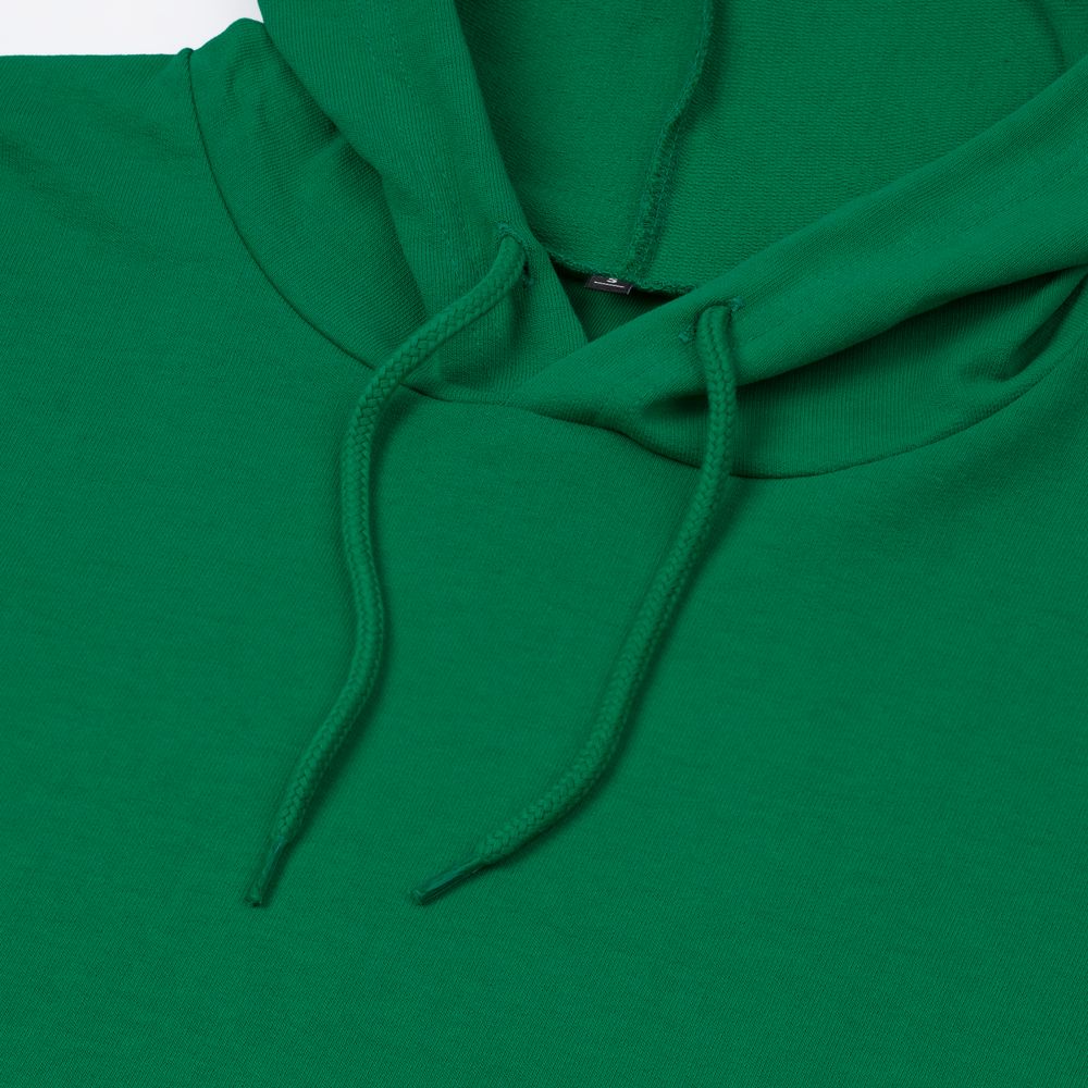 Толстовка с капюшоном унисекс Hoodie, зеленая, размер 3XL