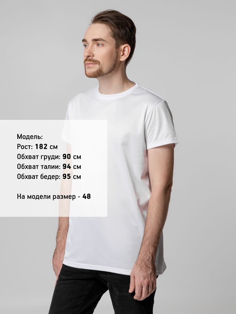 Футболка унисекс Paint Tee, белая, размер 52