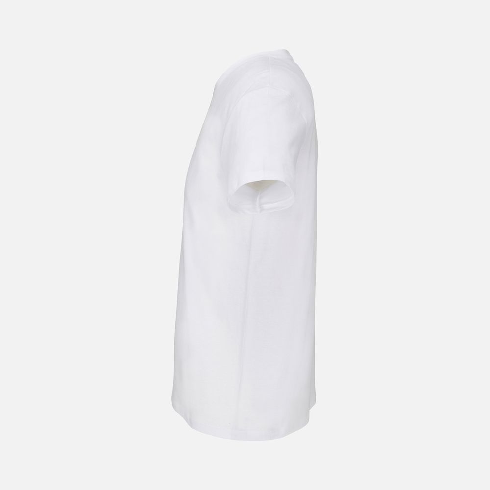 Футболка унисекс Regent с V-образным вырезом, белая, размер L