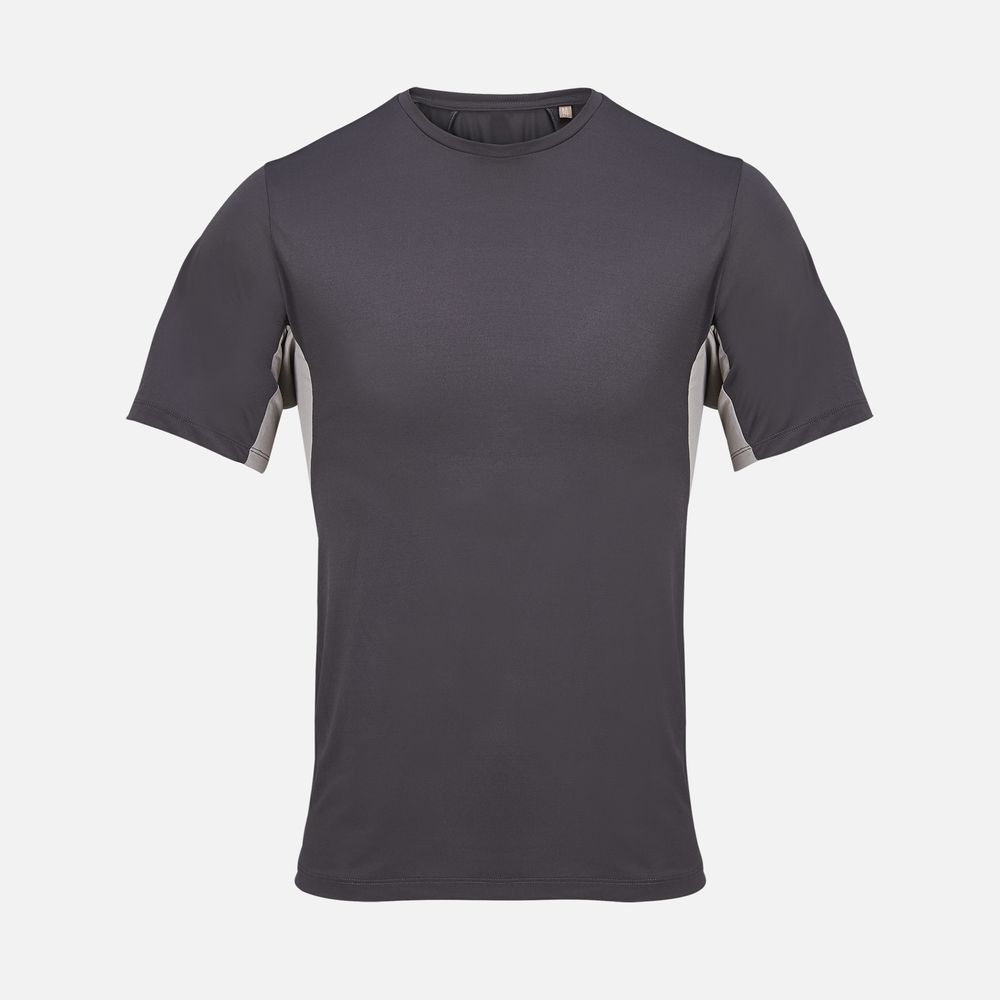 Футболка спортивная унисекс Storm, серая, размер M