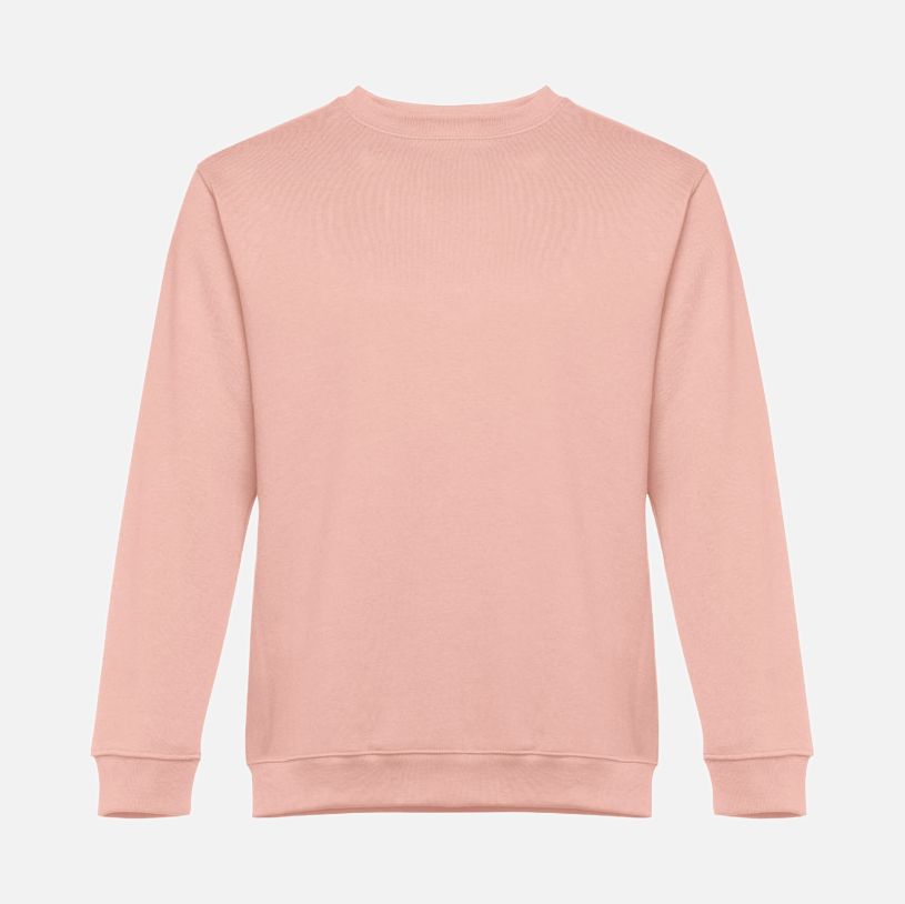 Свитшот унисекс Delta, розовый (лососевый), размер XXL