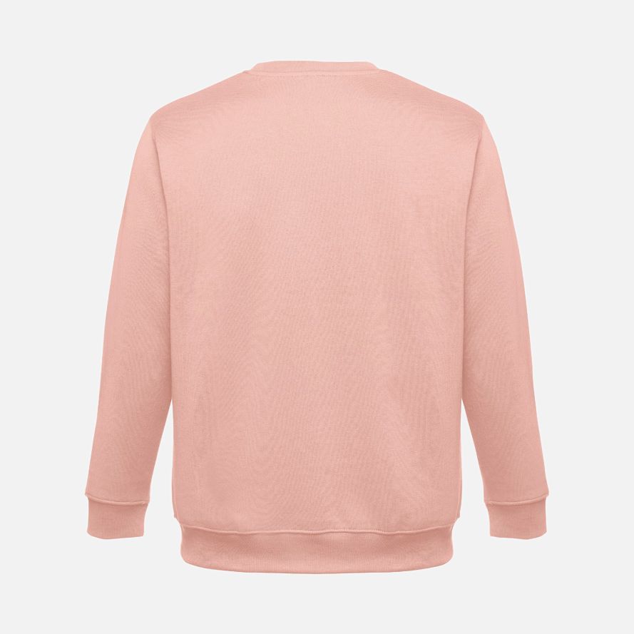 Свитшот унисекс Delta, розовый (лососевый), размер XXL