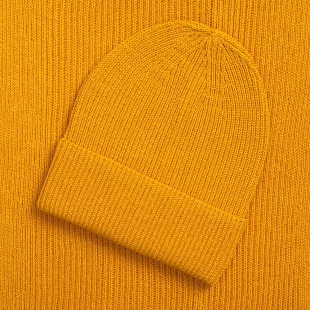 Шапка Nobilis Mono, желтая (медовая)