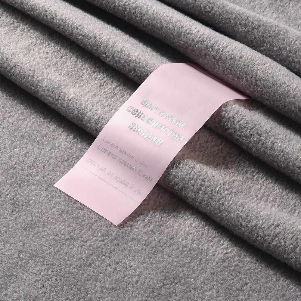 Лента силиконовая Biguna 50 S, прозрачная розовая, 40 см