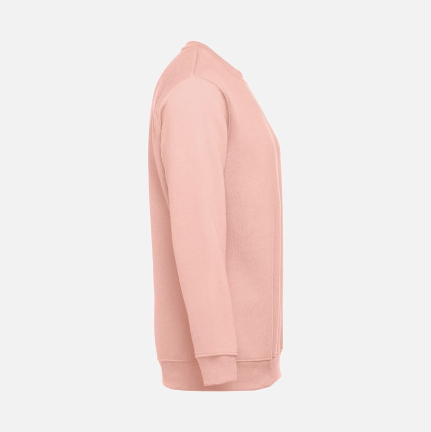 Свитшот унисекс Delta, розовый (лососевый), размер XXL