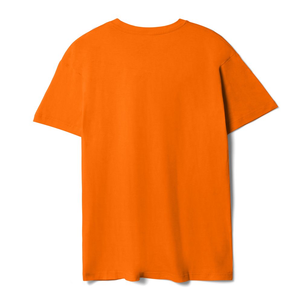Футболка унисекс T-bolka 140, оранжевая, размер S