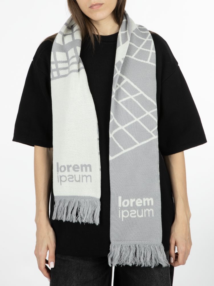 Шарф на заказ Tricksy Classic Fint, M, полушерсть