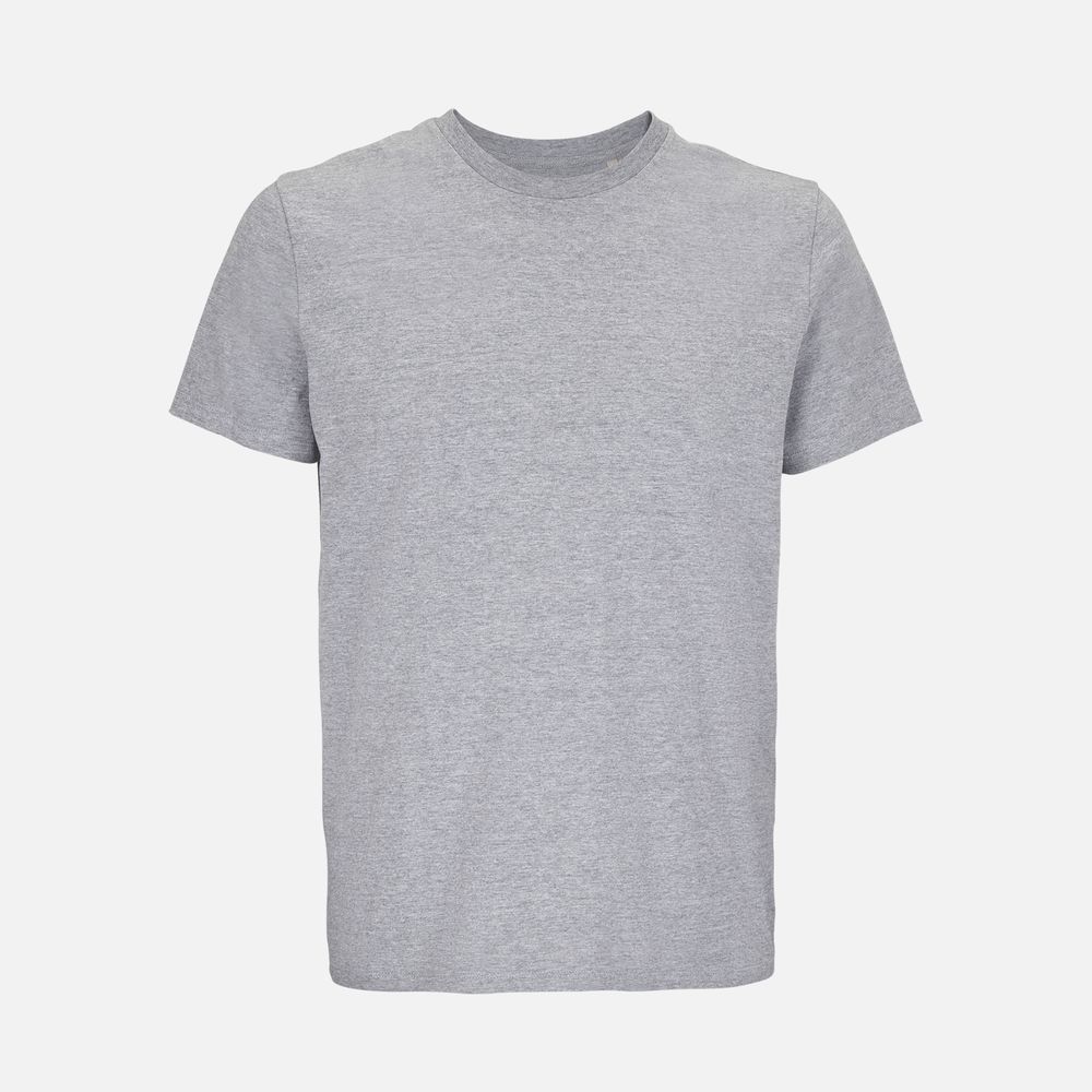 Футболка унисекс Lyam, серый меланж, размер XS