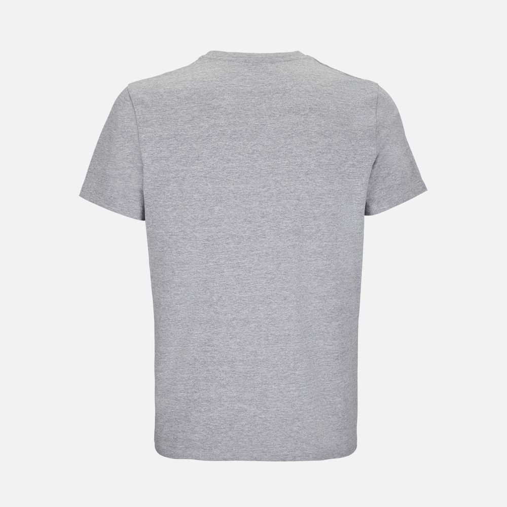 Футболка унисекс Lyam, серый меланж, размер XS